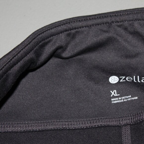 Grey Zella High Waist Ankle Leggings Size XL New - Picture 2 of 3